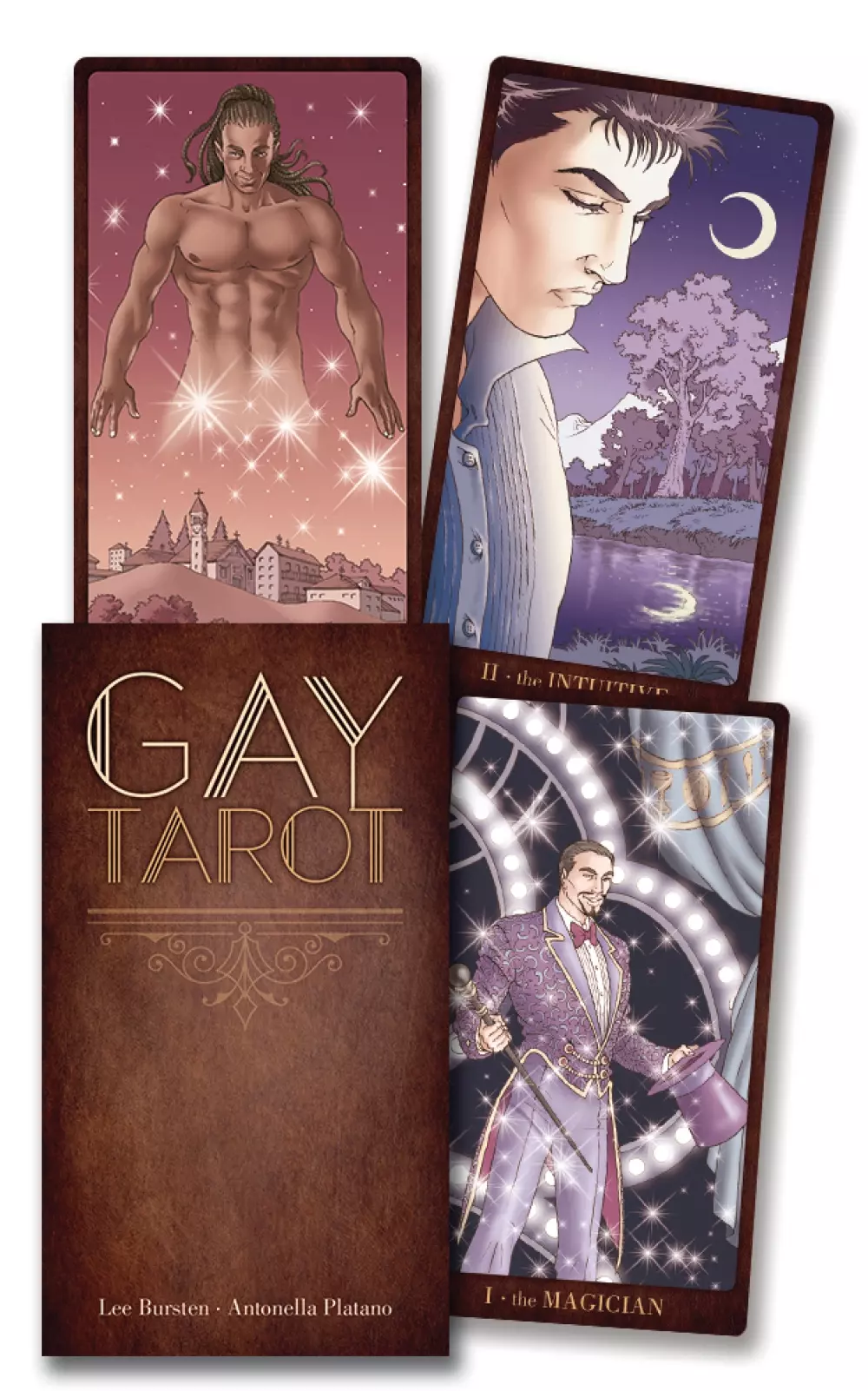 Gay Tarot A Collaborative Deck 9780738705972 Tarot & orakel Tarotkort