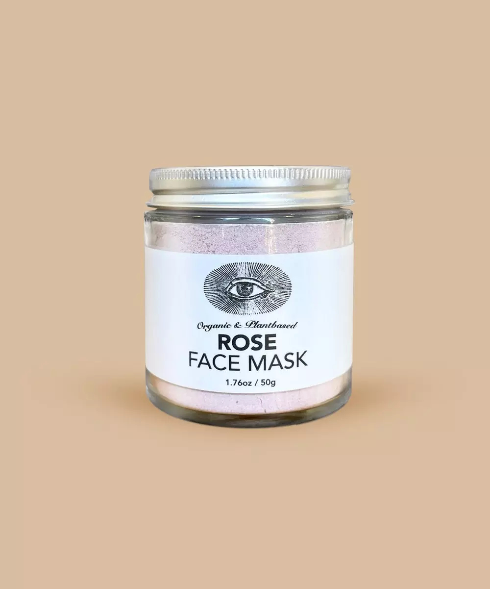 Rose ansiktsmaske Rensende og fuktighetsgivende ansiktsmaske Anima Mundi Rose Clay Mask: Detoxify + Hydrate AM-090 850001669771 Supermat & kosttilskudd