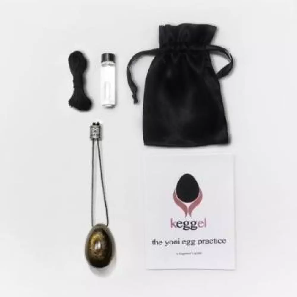 Yoniegg keggel gul jade 45mm