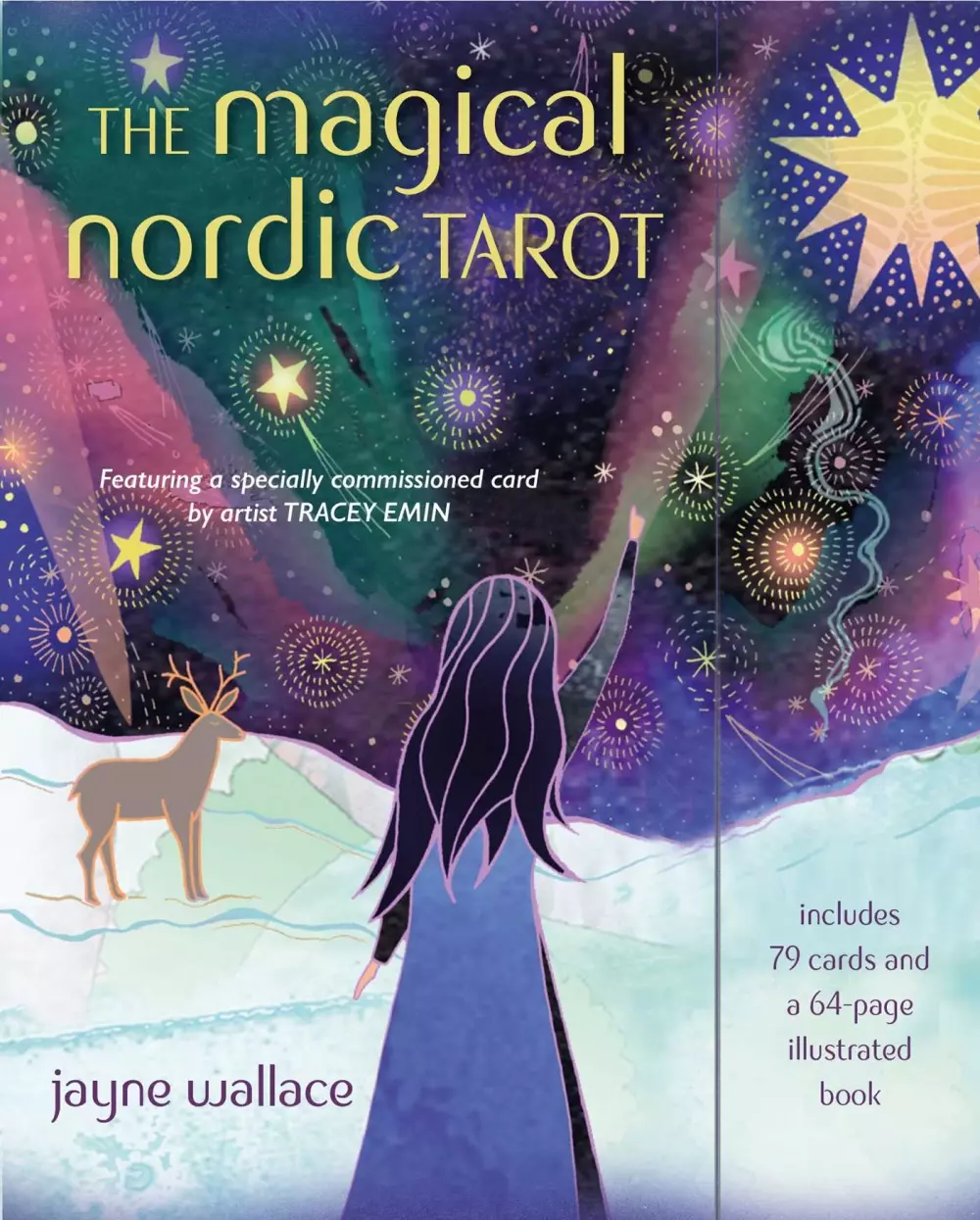 The Magical Nordic Tarot, Tarot & orakel, Tarotkort, Includes 79 cards and a 64-page illustrated book