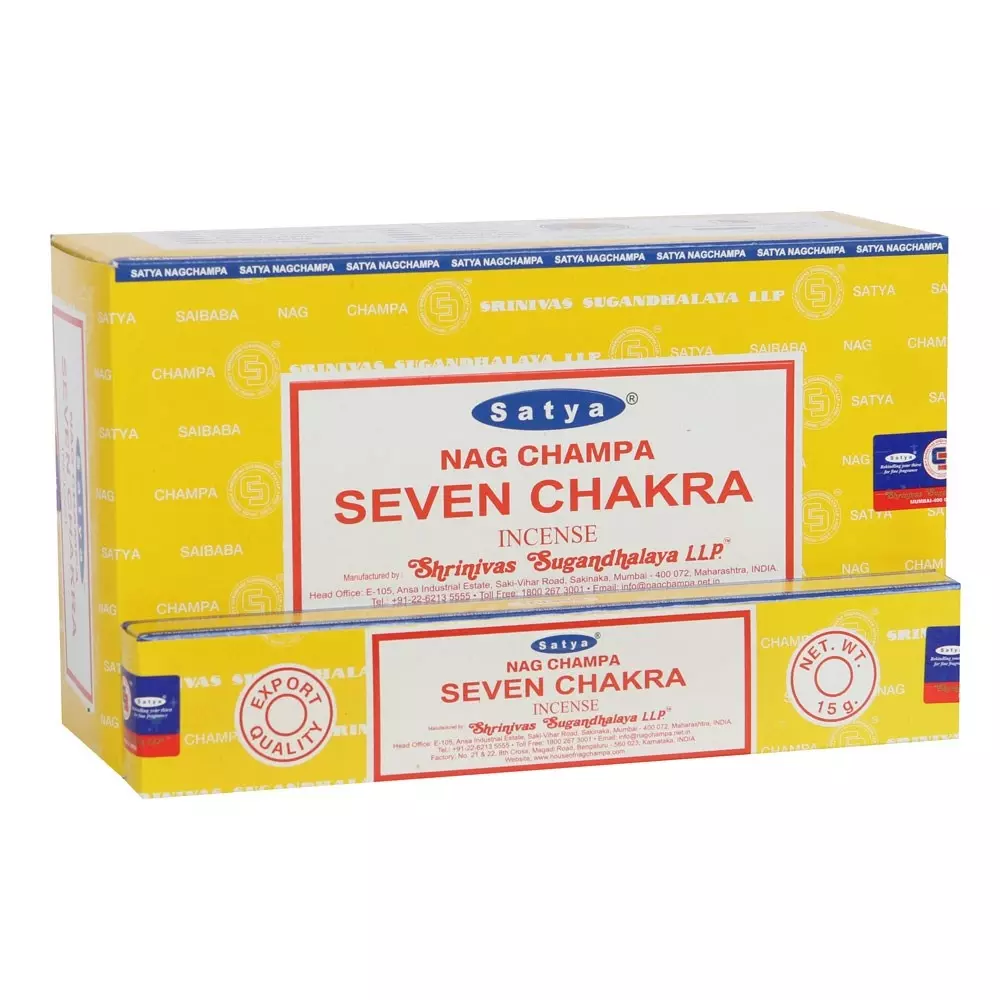 Nag Champa 15g - Seven Chakra, 1950039106, Velvære & røkelse, Røkelse