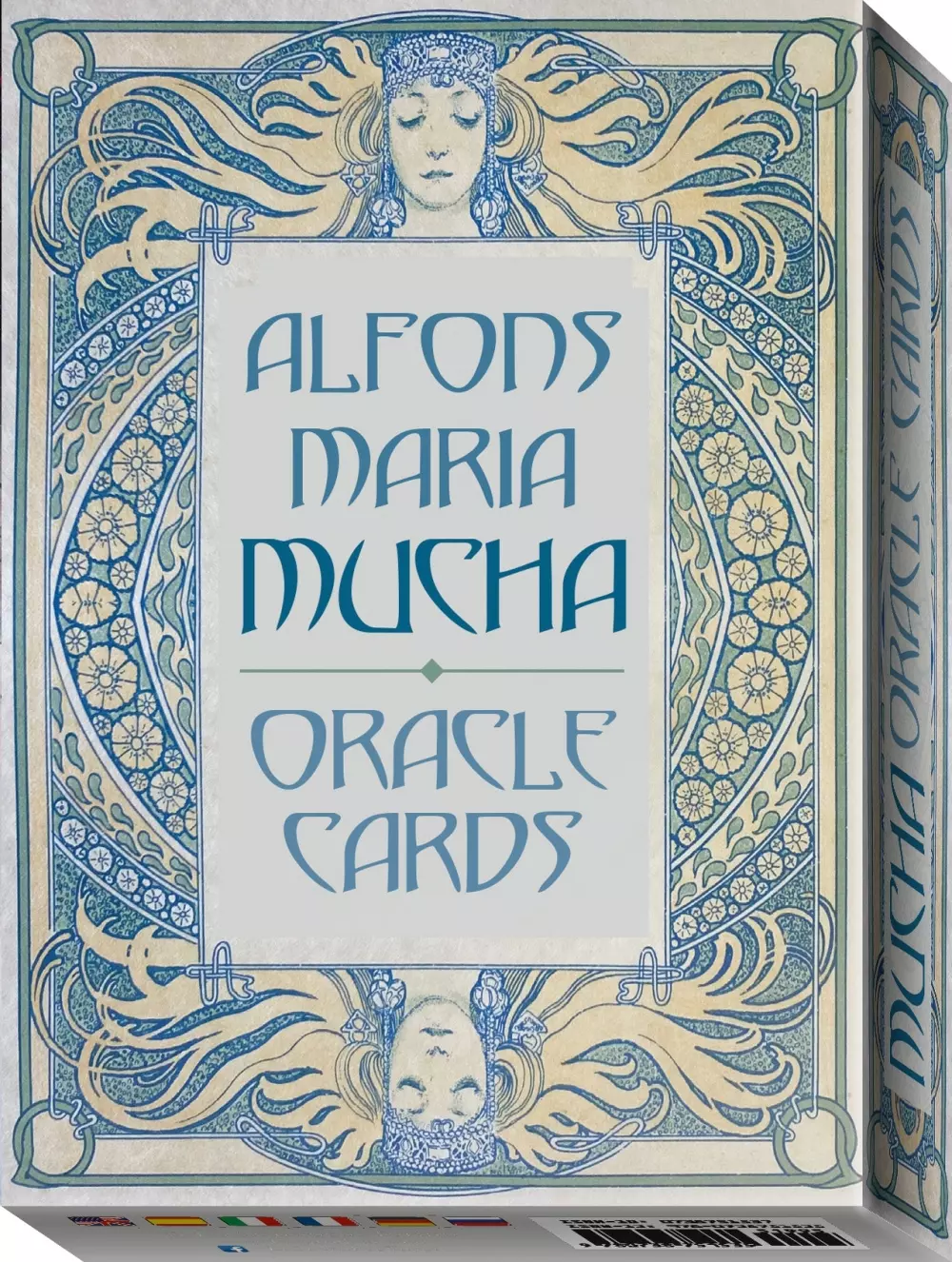 Alfons Maria Mucha, orakelkort, Art Nouveau, kunst, skjønnhet, inspirasjon, berømt kunstner, originalverk, bevegelse, forståelse., Alfons Maria Mucha Oracle Cards, Tarot & orakel, Orakelkort