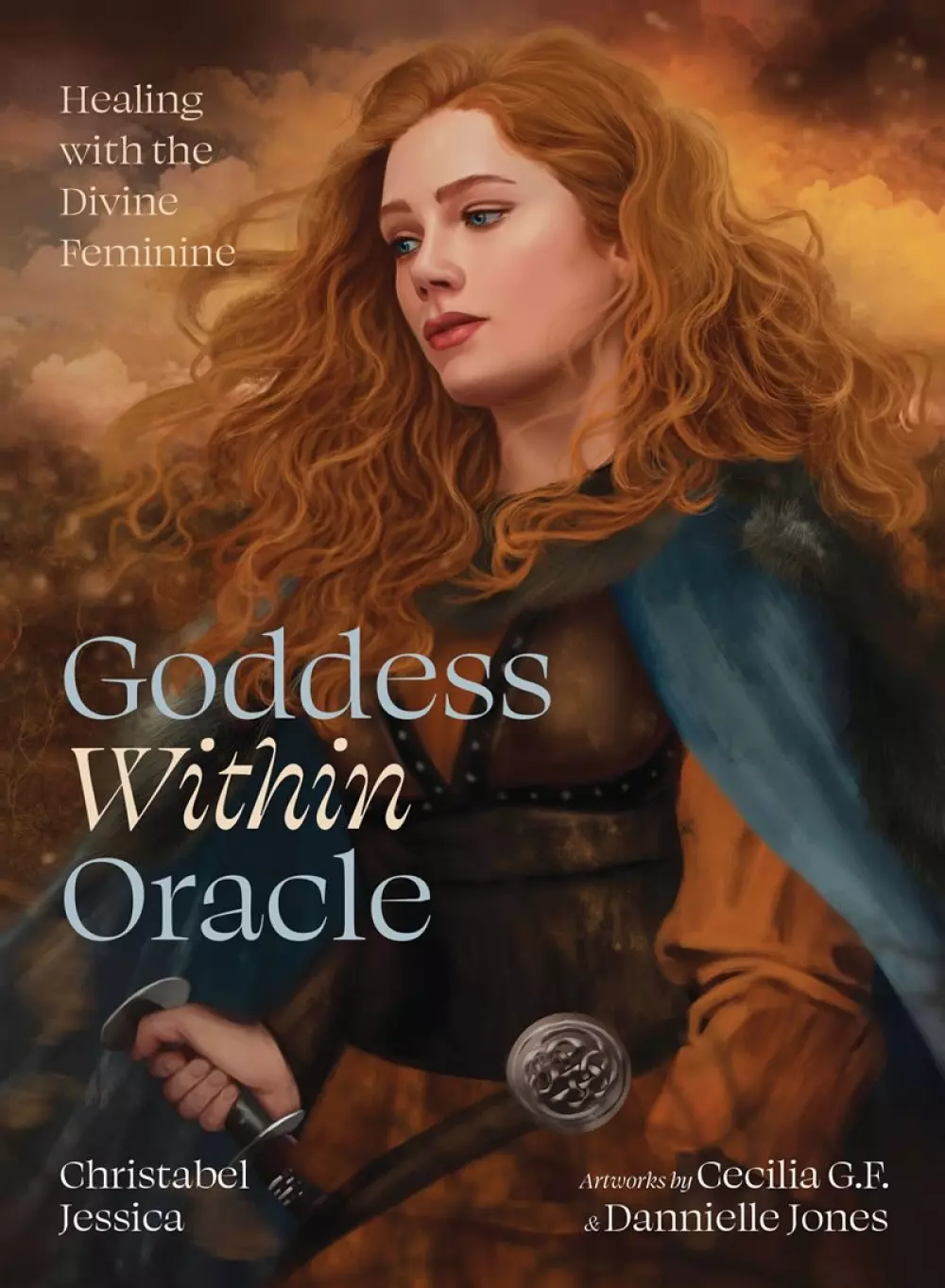 Wise Woman Awakens, feminine power, goddess energy, mythology, transformative insights, intuitive healing, diverse goddesses, spiritual journey, art history, symbology., Goddess Within Oracle, Bøker, Psykologi & relasjoner, Healing with the Divine Feminine