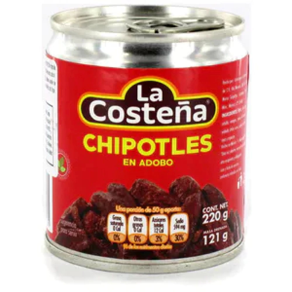 Chipotle Adobo La Costena 220g, 7501017005031, 0034, Tex Mex