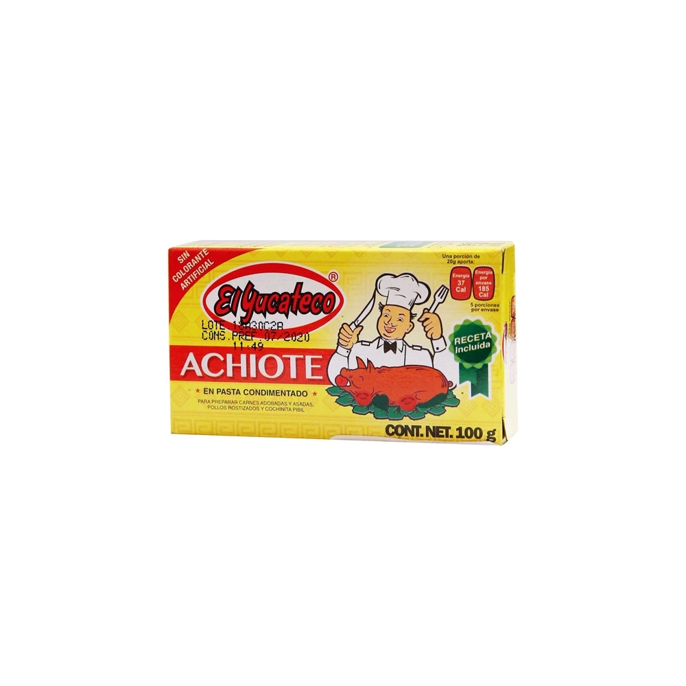 Achiote Paste 100g El Yucateco, 7501017660032, 0042, Krydder/Rub