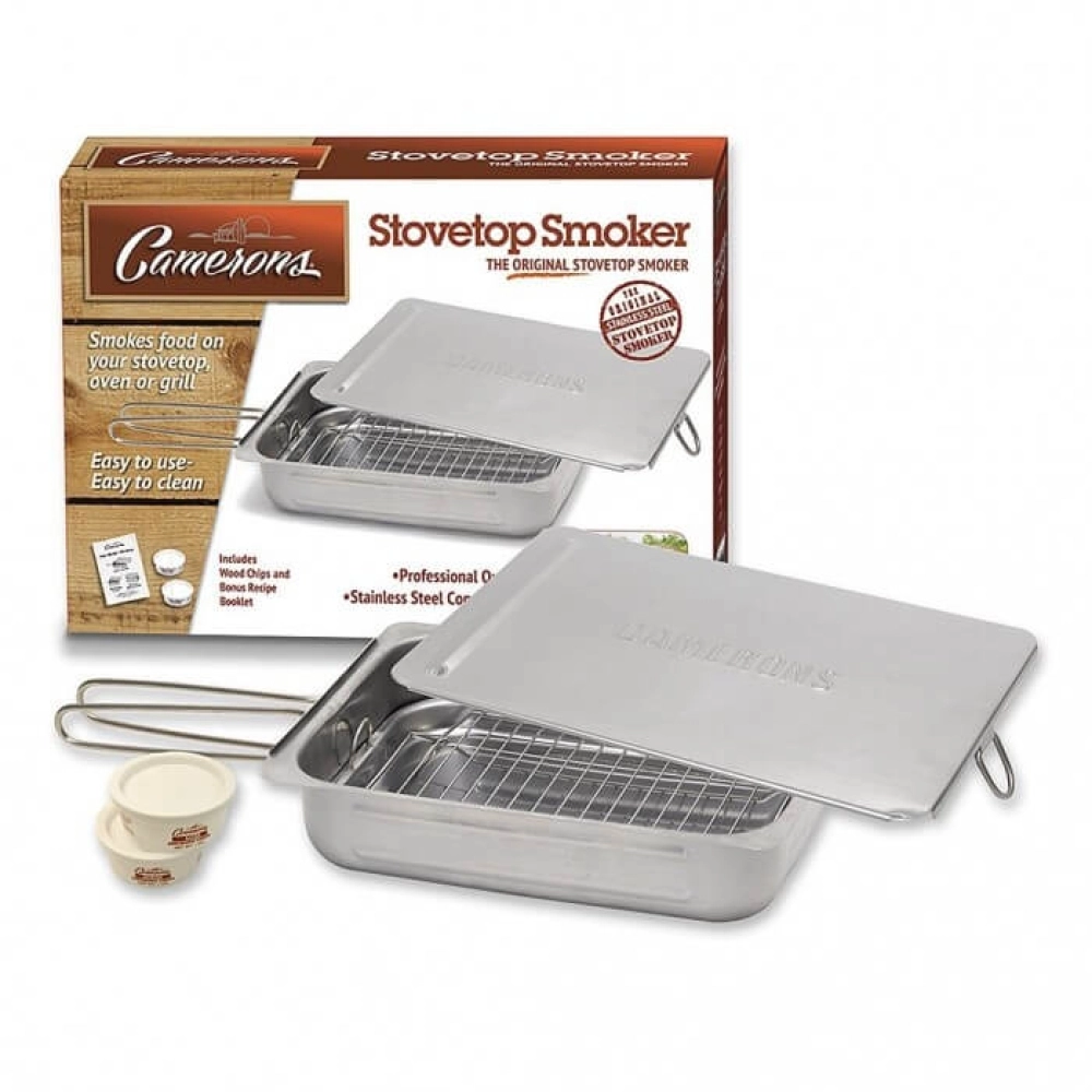 Camerons Stovetop Smoker, 035044010104, 10104, Pelletgriller