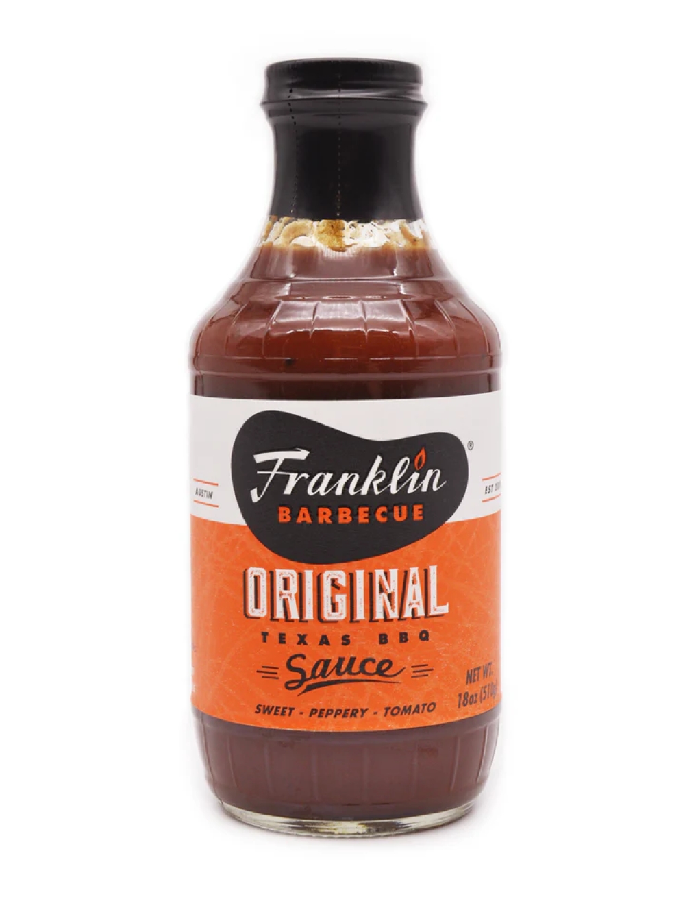 Franklin Barbecue Original Sauce 510 g., 860005338009, 126000, Saus