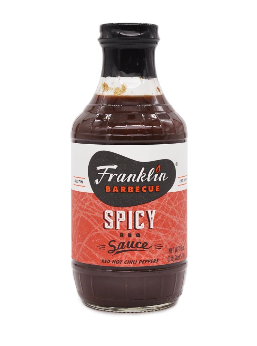 Franklin Spicy BBQ Sauce 510 g., 860005338092, 126002, Saus