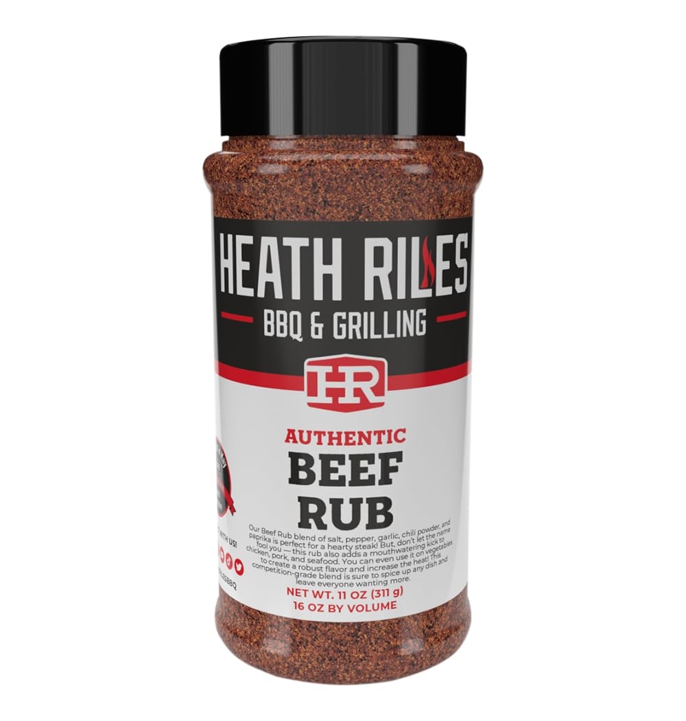 Heath Riles Beef Rub - 311g, 698902014951, 127003, Krydder/Rub, Heath Riles