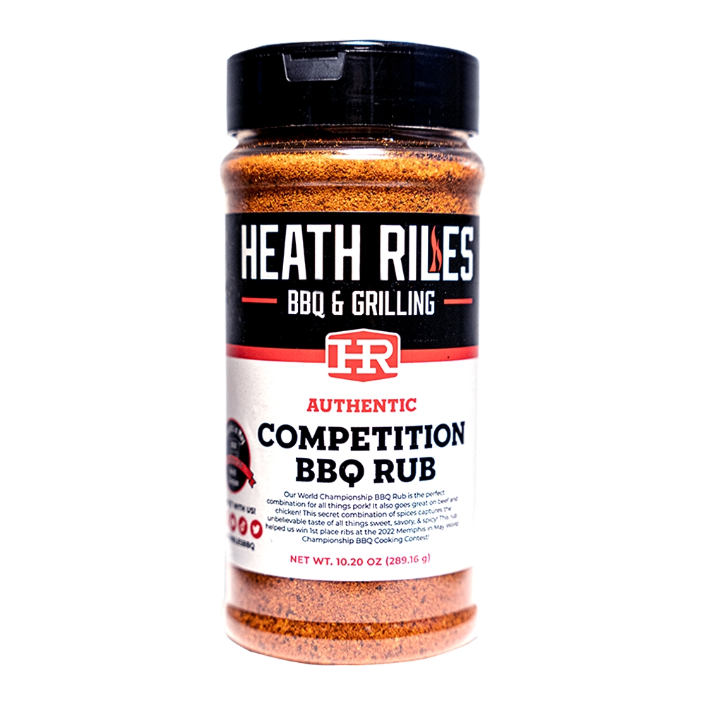 Heath Riles Competition BBQ Rub - 289g, 850040238006, 127007, Krydder/Rub, Heath Riles