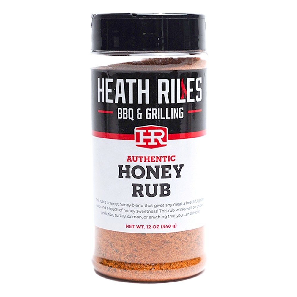 Heath Riles Honey Rub - 340g, 698902014869, 127012, Krydder/Rub, Heath Riles