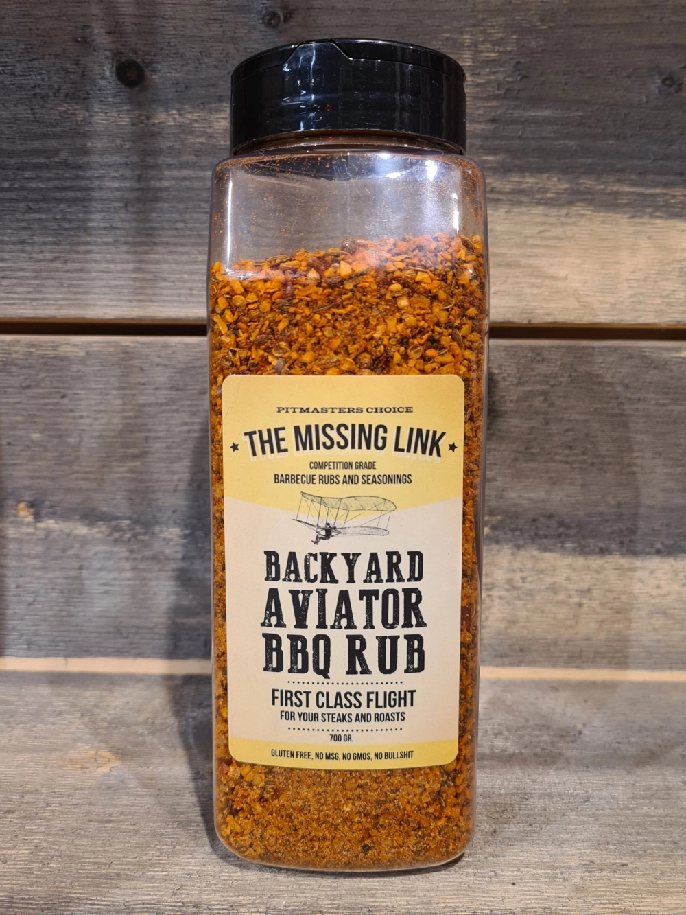 Missing Link, Backyard Aviator, 700 g, 805627291875, 18-1001, Krydder/Rub, PS Seasoning & Spices Inc.