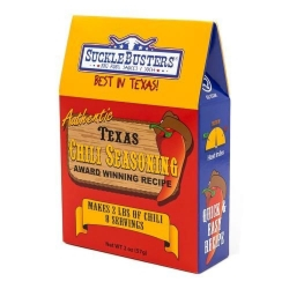 Suckle Busters Authentic Texas Chili Seasoning, 858389003606, 1800699185, Krydder/Rub, Sucklebuster's