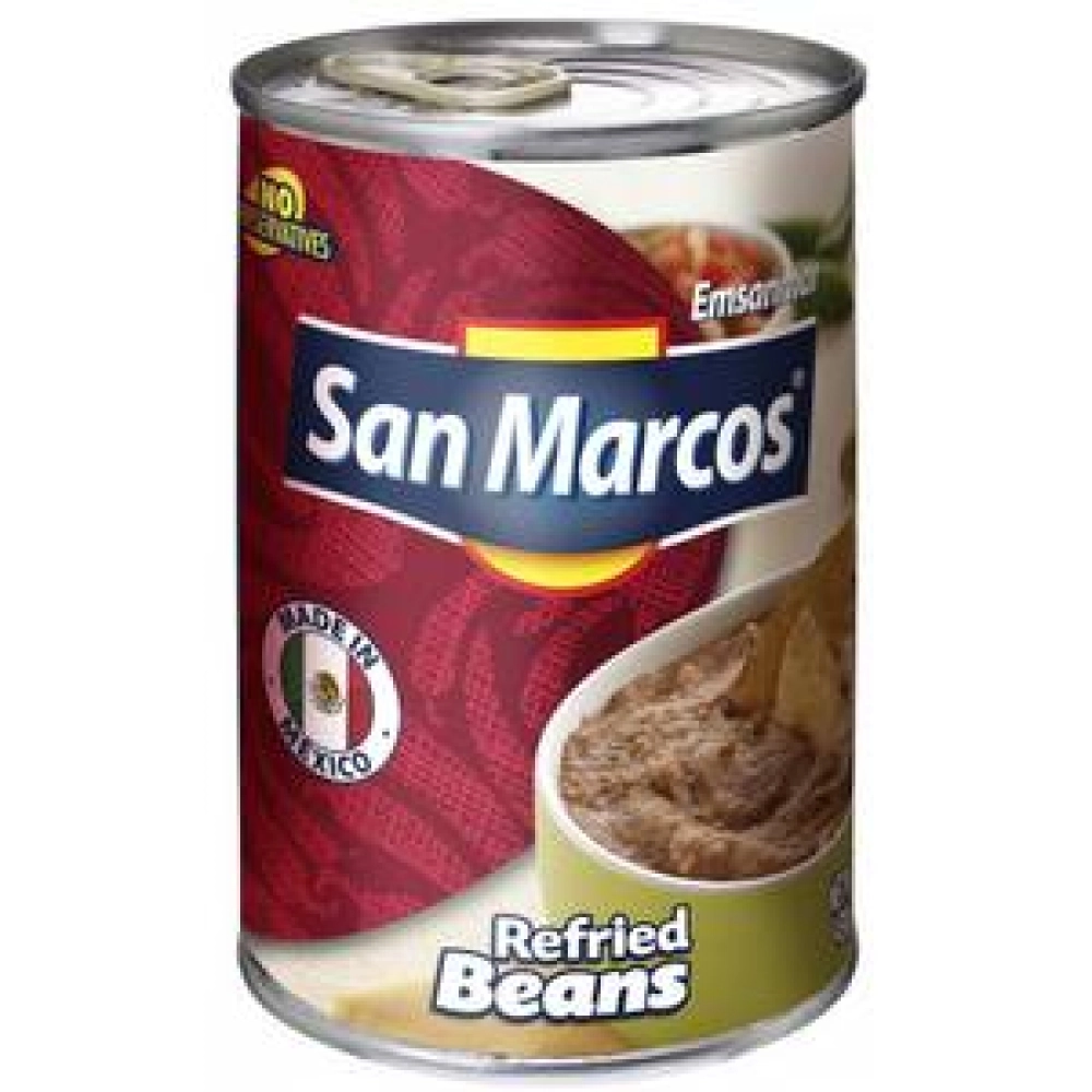 San Marcos Refried Beans Pinto, 074234815518, 1800699217, Tex Mex