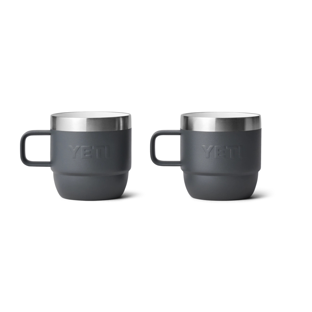 YETI ESPRESSO CUP 2-PK 6 oz, Charcoal, 888830257043, 1800699304, Thermokopper, YETI