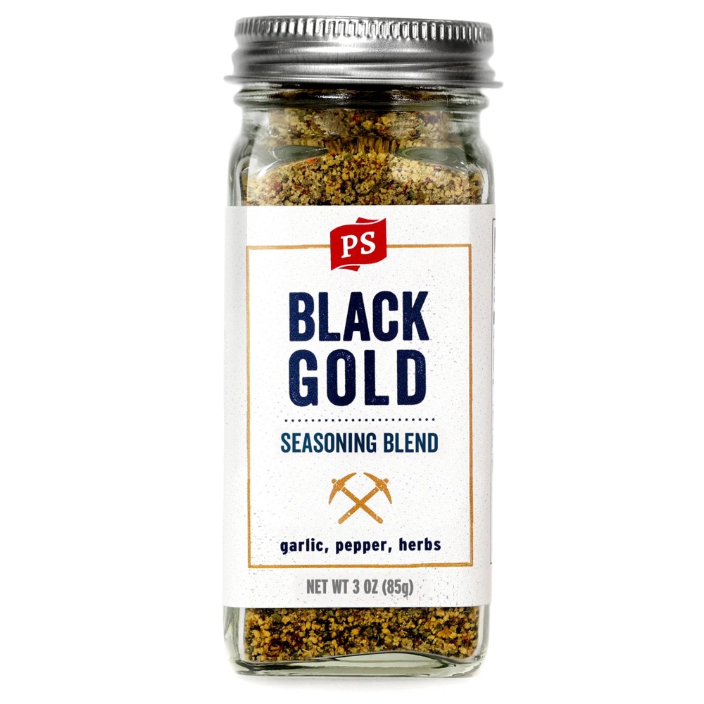 spice, seasoning, Black Gold, 85g, 1800699325, Krydder/Rub, PS Seasoning & Spices Inc.