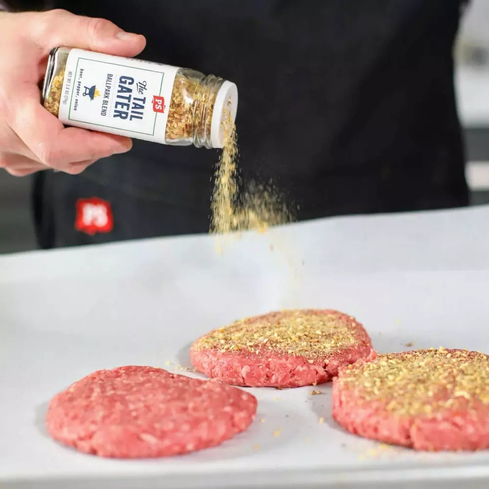 burger seasoning, burger blend, truffle, The Tailgater Ballpark Blend, 79g, 1800699328, Krydder/Rub, PS Seasoning & Spices Inc.