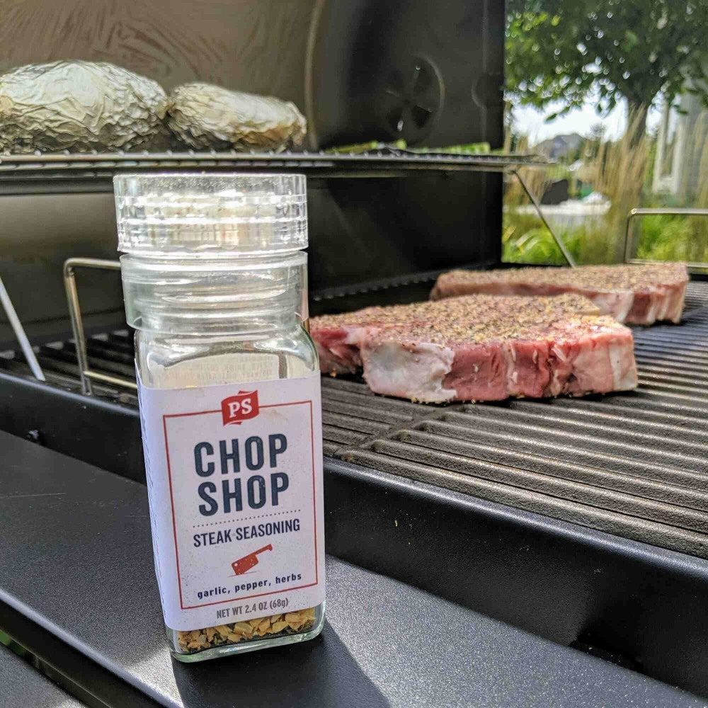 steak rub, prime rib rub, prime rib seasonining, Chop Shop Steak Seasoning, 68g, 1800699329, Krydder/Rub, PS Seasoning & Spices Inc.