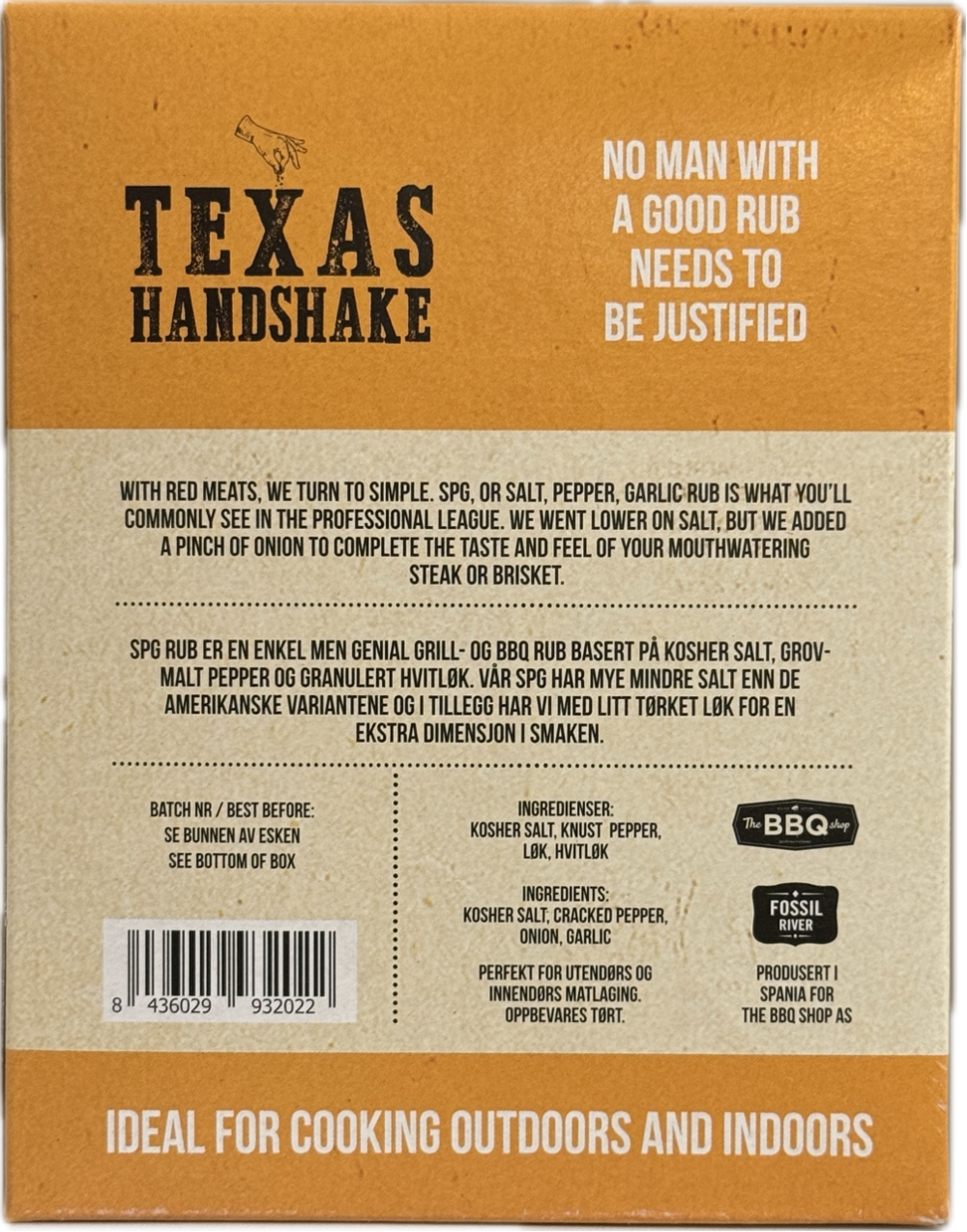 Missing Link, Texas Handshake, SPG Rub, 400g, 8436029932022, 1800699361, Krydder/Rub