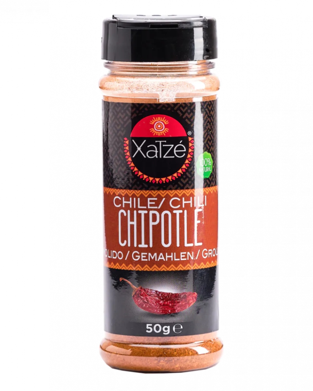 Chile Chipotle, Malt, 50g, Xatze, 4260696240173, 1800699412, Krydder/Rub, Go Mexico!