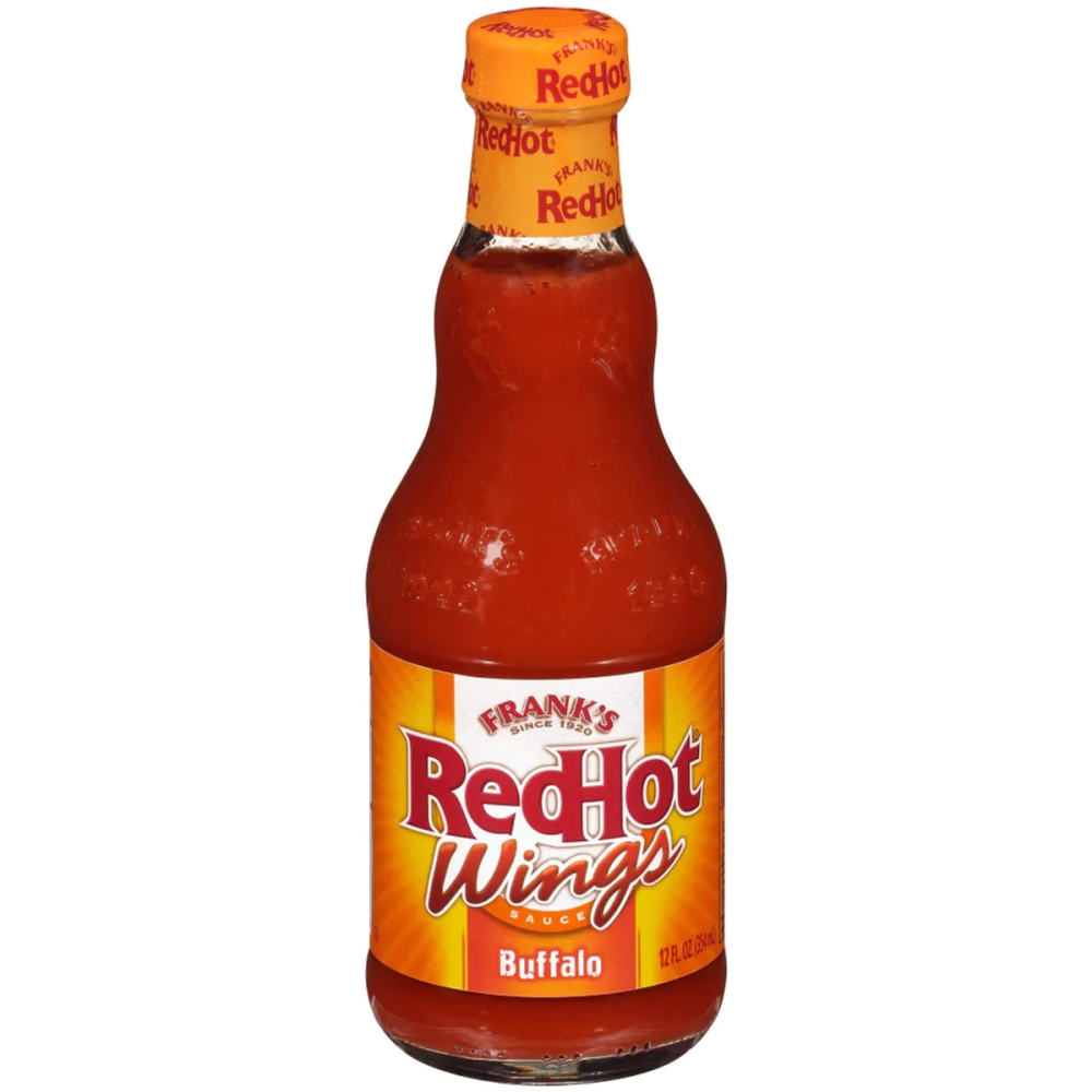 Franks Red Hot, Wings 354ml, 041500840260, 1800699416, Hot Saus, Legendary Buffalo Wing Sauce