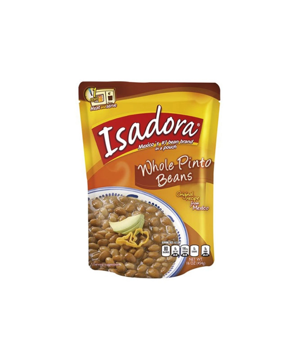 Isadora, Whole pinto Beans 454g, 7501071307928, 6203, Tex Mex