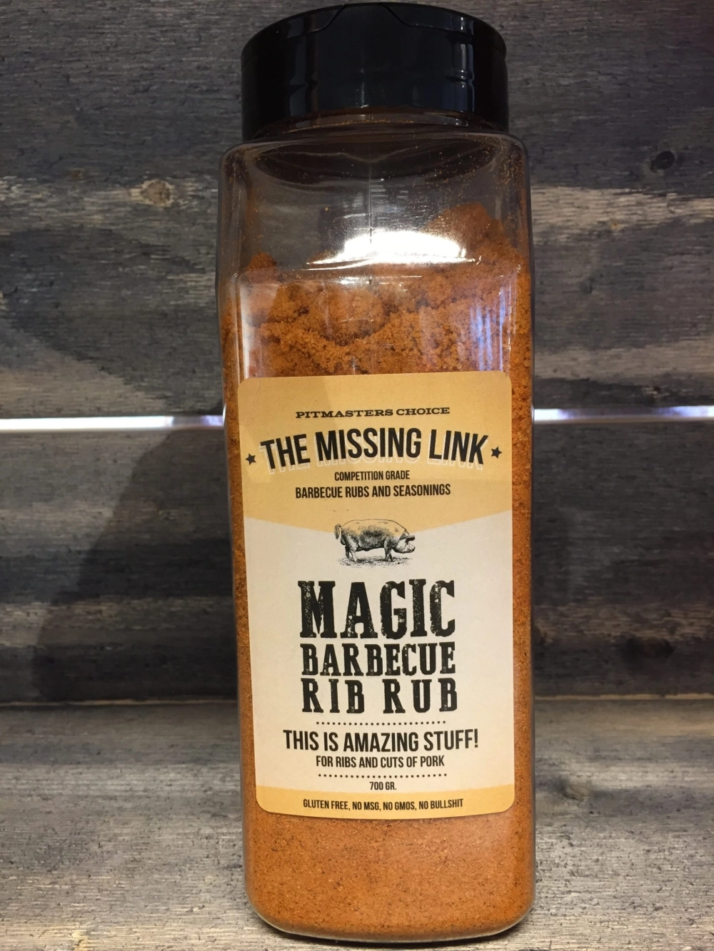 Missing Link Magic Rib rub 700 g, 818808016402, 7574, Krydder/Rub, PS Seasoning & Spices Inc.