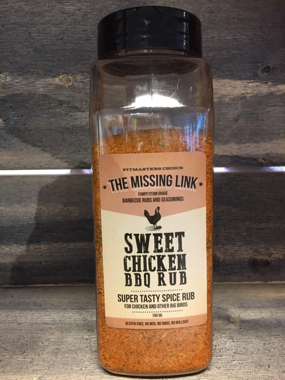 Missing Link Sweet Chicken BBQ Rub 700 g, 818808016419, 7575, Krydder/Rub, PS Seasoning & Spices Inc.