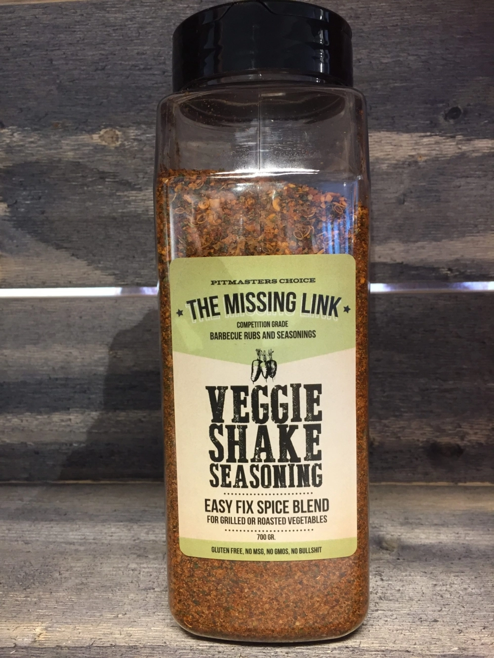Missing Link Veggie Shake Seasoning 700 g Rub, 818808016389, 7576, Krydder/Rub