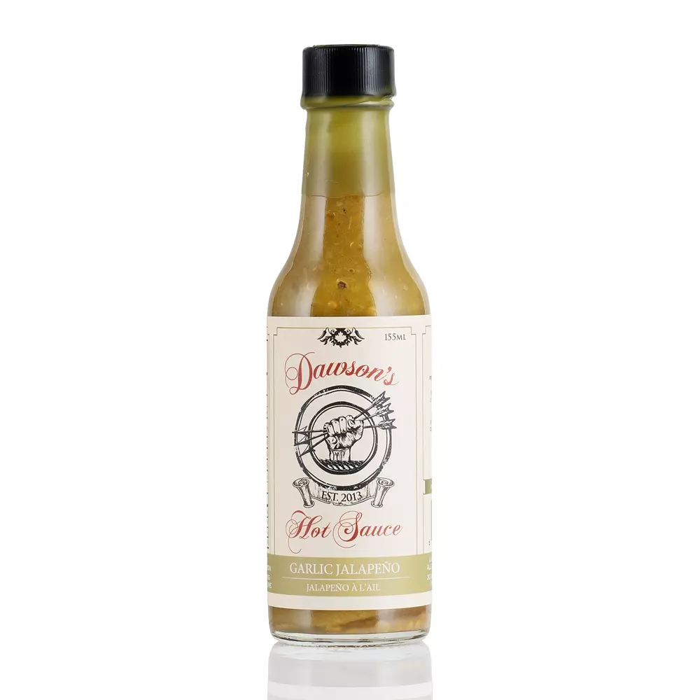 hot sauce, chili, Dawson's - Garlic Jalapeno, 628055450030, CS10516, Hot Saus, Chilisauser (ikke bruk)