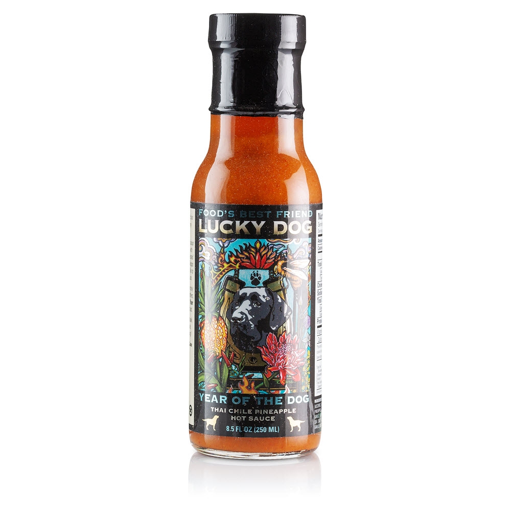 Lucky Dog – Year of the Dog – Thai Chile Pineapple Hot Sauce, CS2848, Saus, Chilisauser