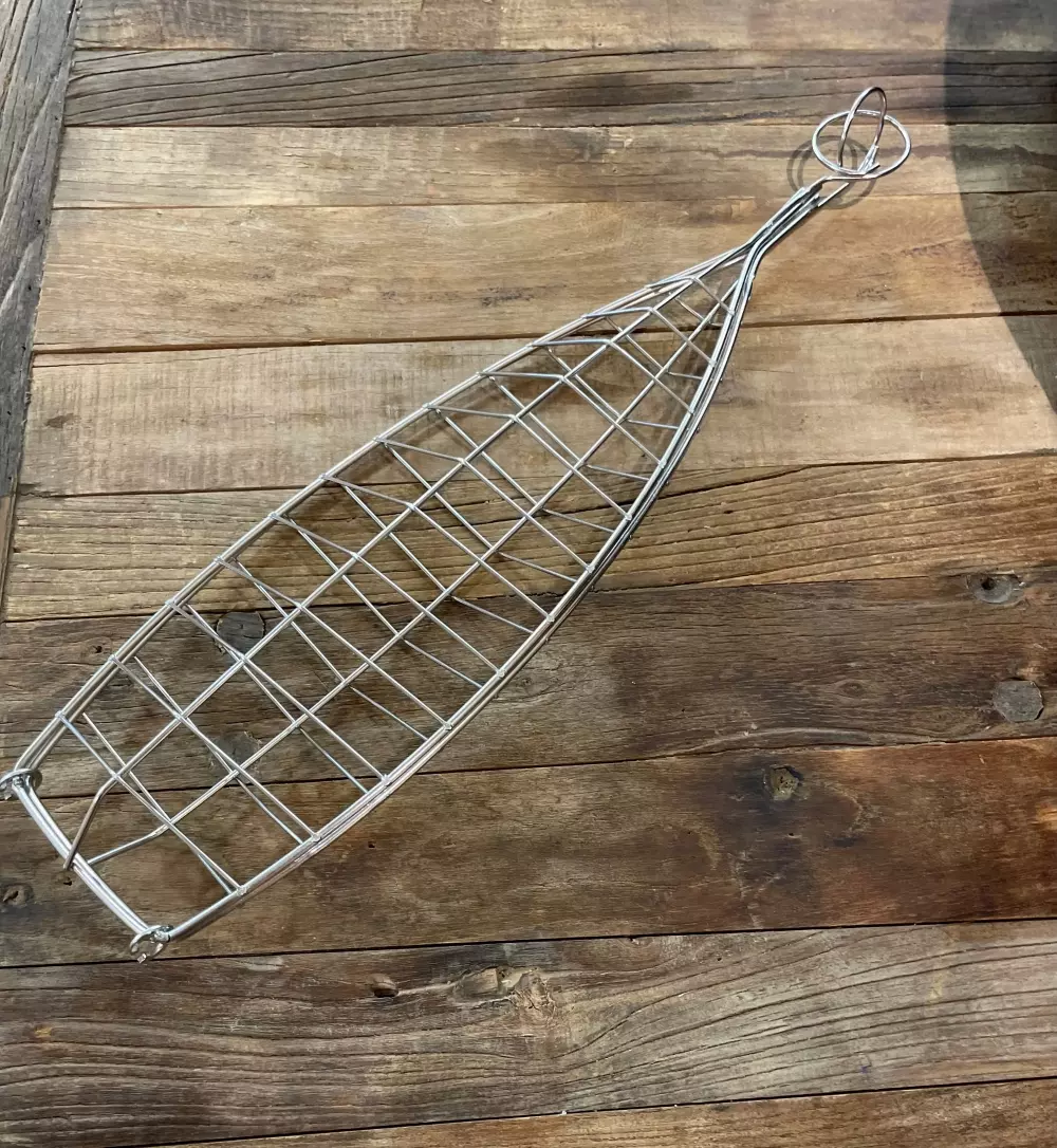 fish, bbq fish, fish clamp, fish holder, Fiskerist, Rustfritt Stål 15x43 cm, 8423171026105, FR15x43, Fiskerist