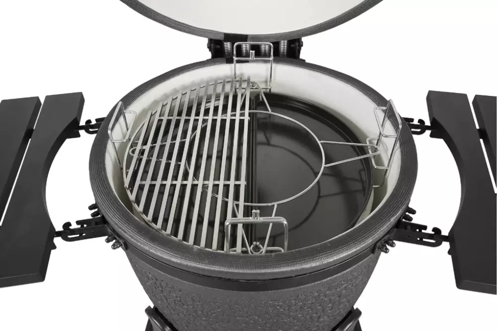 charcoal, charcoal grill, kamado grill, smoker, kullgrill, iQ Kamado Grill, 22