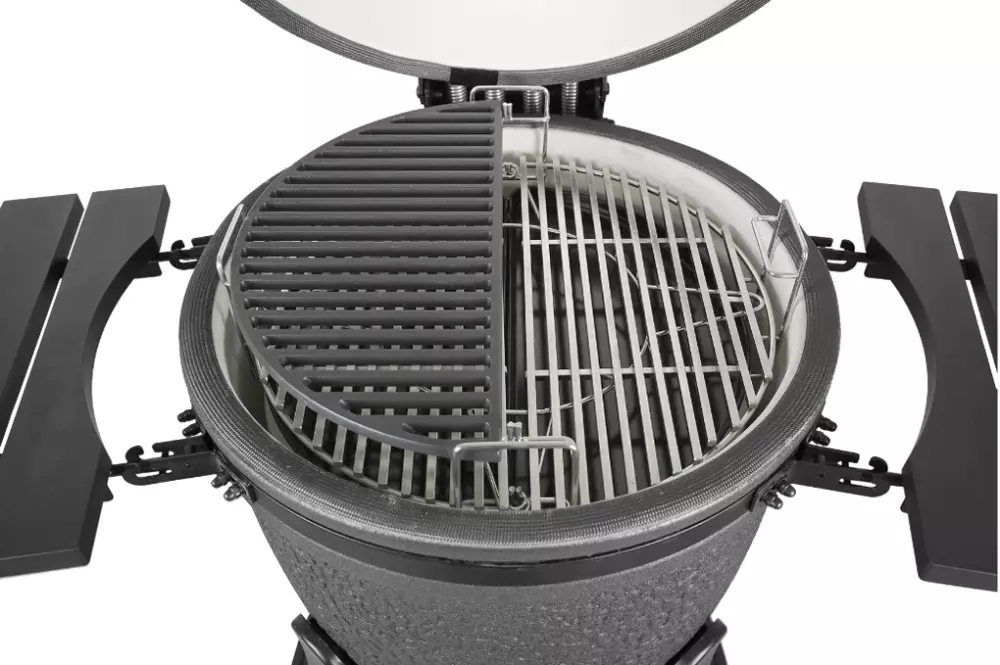 charcoal, charcoal grill, kamado grill, smoker, kullgrill, iQ Kamado Grill, 22