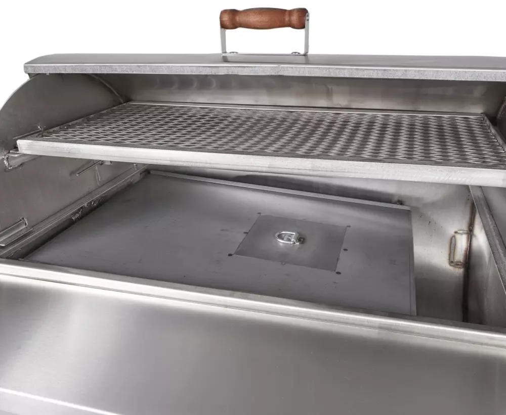 Pitts & Spitts Maverick 1250 Stainless Steel Pellet Grill, P-MAV-1250-SS, Pelletgriller, Pitts & Spitts, with 8