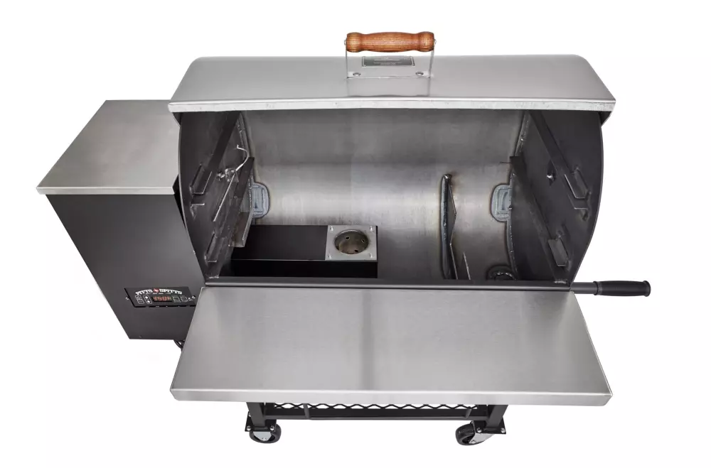 Pitts & Spitts Maverick 850 Pellet Grill, P-MAV-850PG, Pelletgriller, Pitts & Spitts, with 8