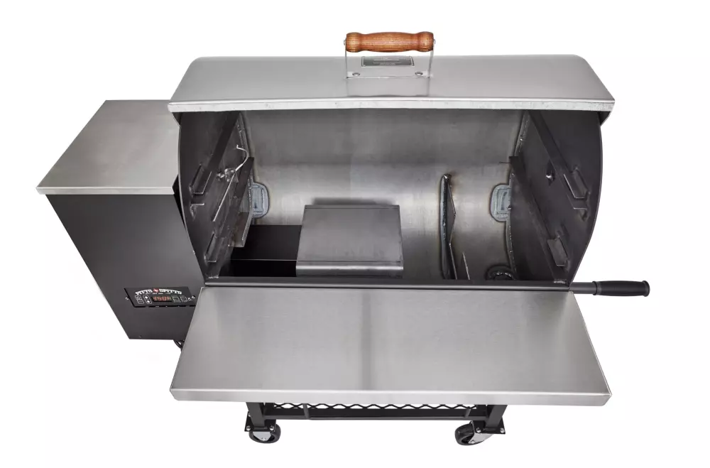 Pitts & Spitts Maverick 850 Pellet Grill, P-MAV-850PG, Pelletgriller, Pitts & Spitts, with 8