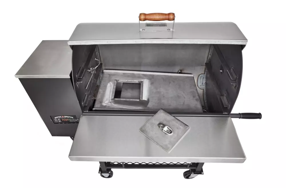 Pitts & Spitts Maverick 850 Pellet Grill, P-MAV-850PG, Pelletgriller, Pitts & Spitts, with 8