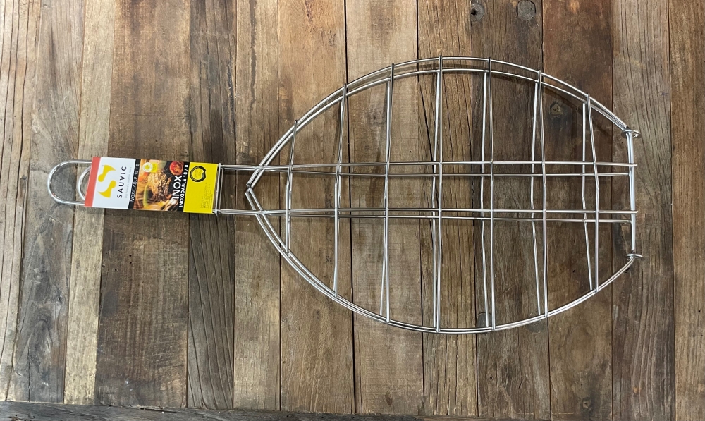 Turbot, fish rack, fish, bbq fish, , Fiskerist Piggvar, Rustfritt Stål 30x43 cm, 8423171026143, PR30x43, Fiskerist, Parilla Rodaballo Inox sin patas