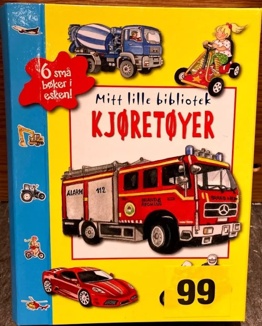 Mitt lillle bibliotek: Kjøretøyer, 9788281734449, Barnebøker
