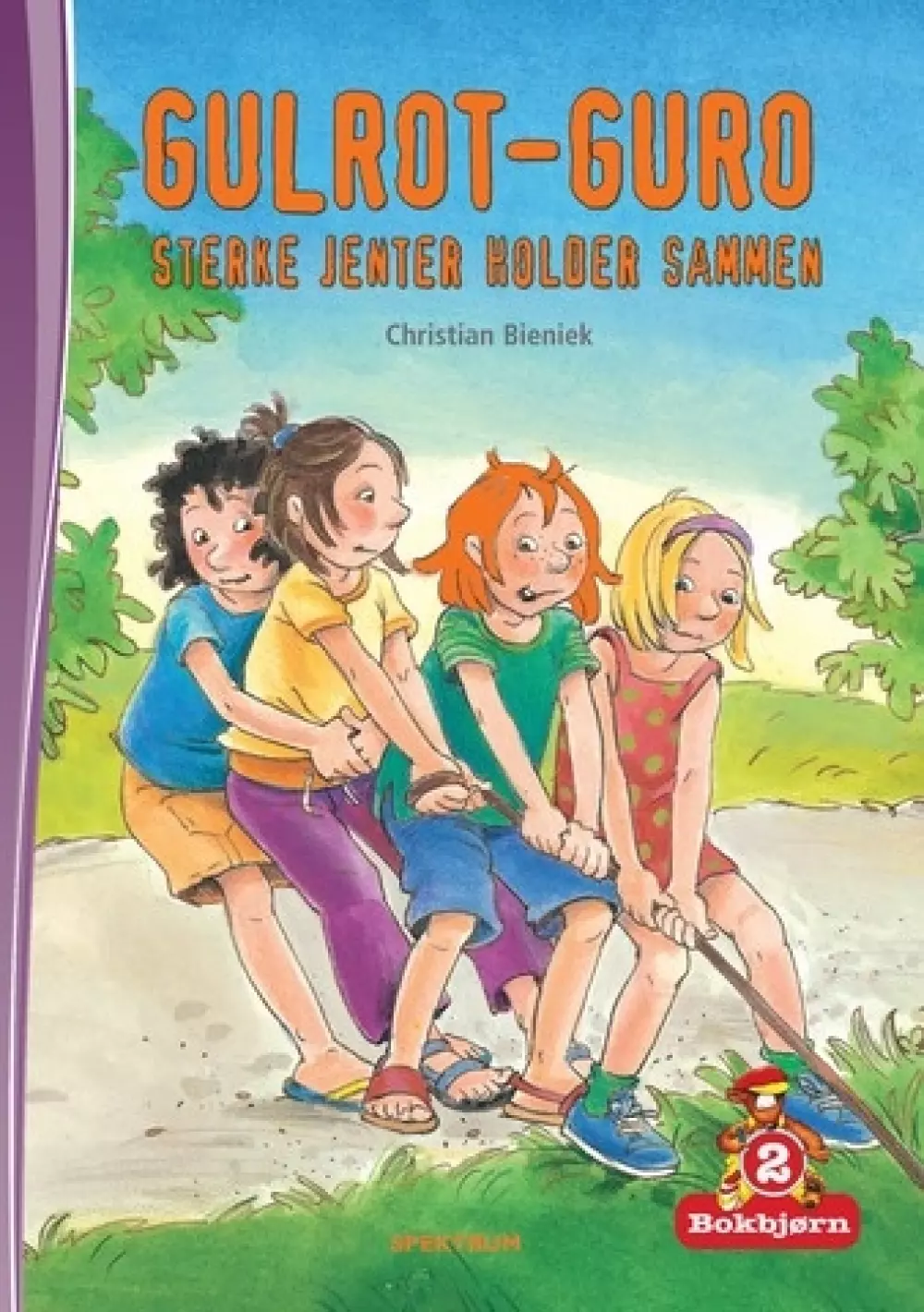 Bokbjørn: Gulrot-Guro - Sterke jenter holder sammen (2), 9788231600275, Barnebøker, Lettlest bok for nybegynnere