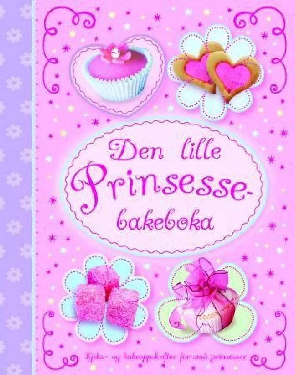 Den lille prinsessebakeboka - kjeks og kakeoppskrifter, 9788231604730, Kokebøker, Spiral