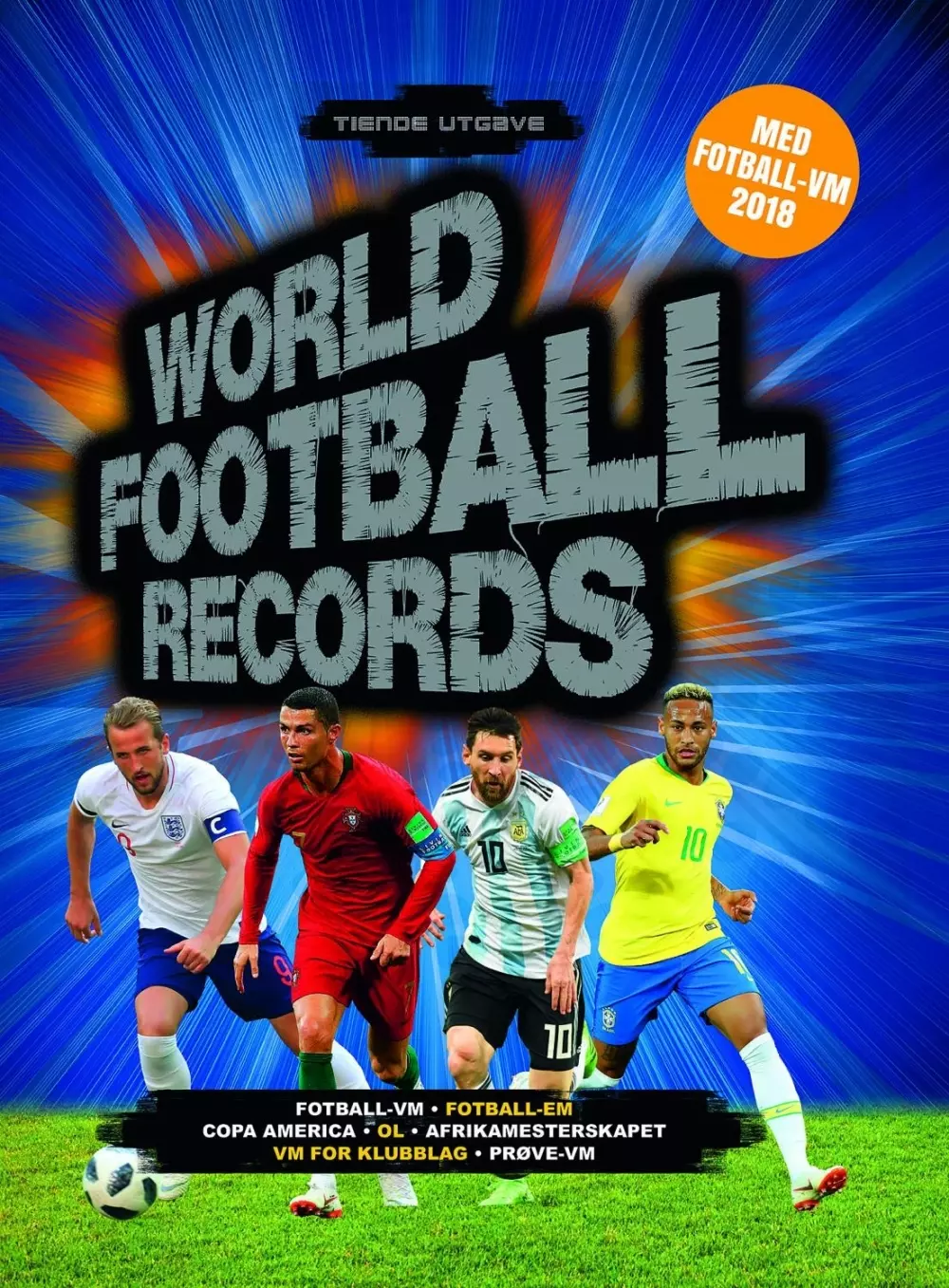 World Football Records 10. utgave med fotball VM 2018 