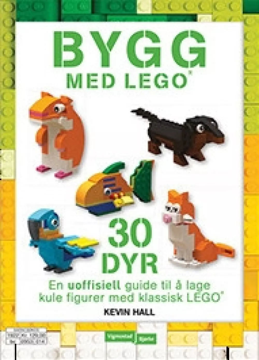 Bygg med Lego - 30 dyr, 7023060209537, Barnebøker