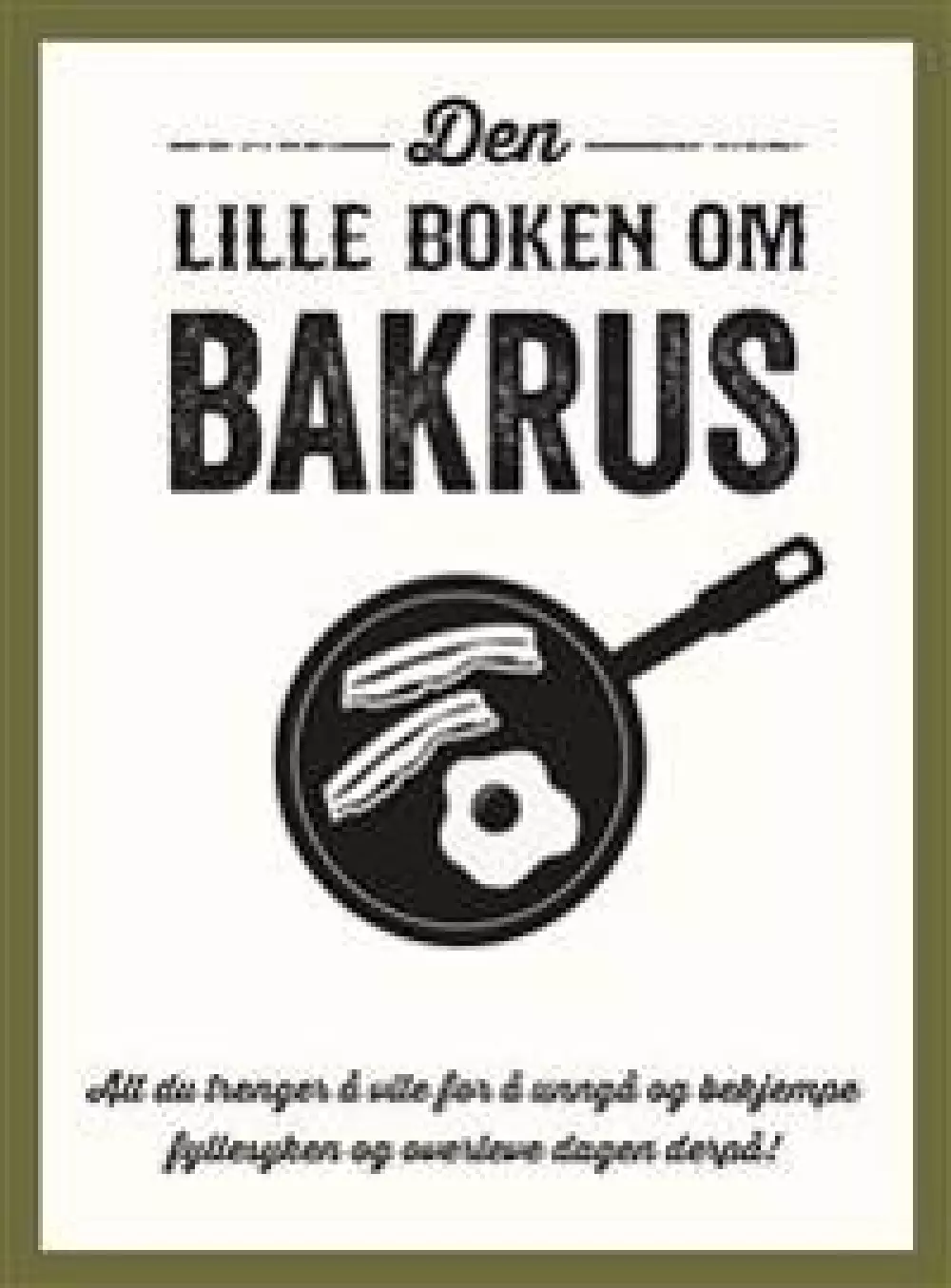 Den lille boken om bakrus