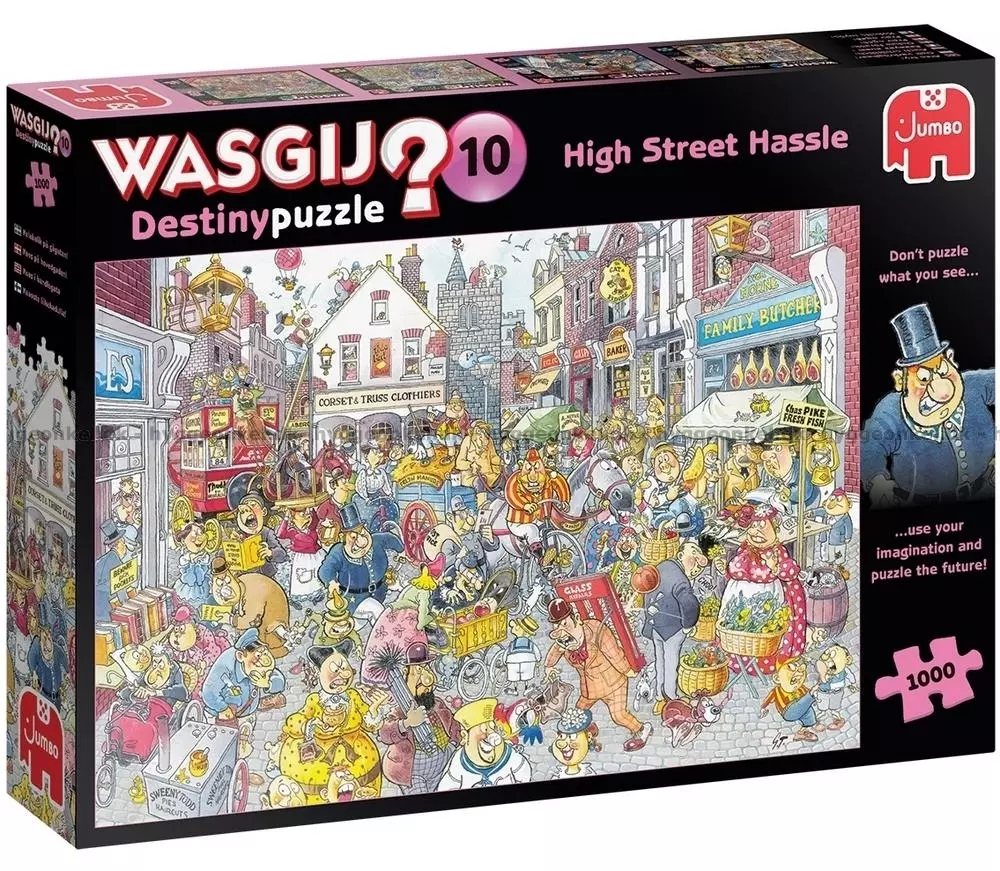 Puslespill: Wasgij - High Street Hassle