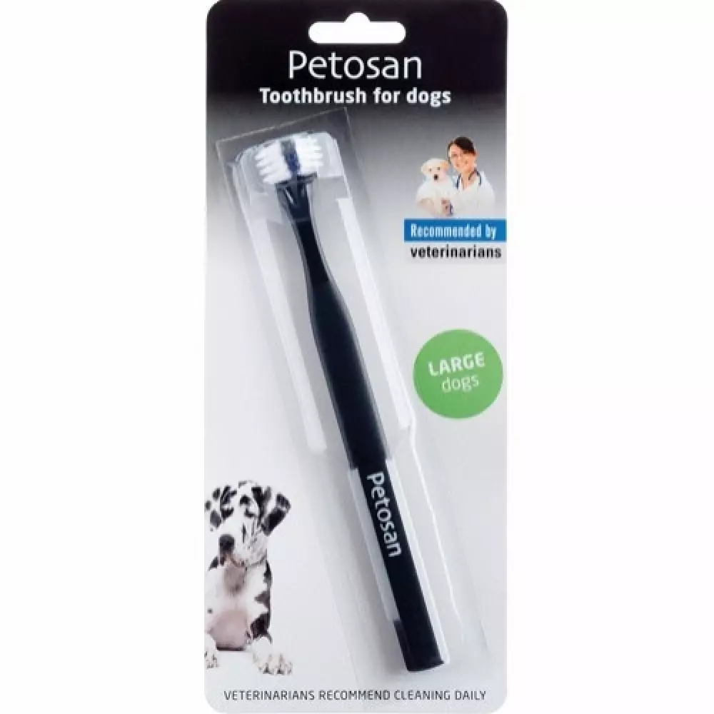 Petosan Tannborste for stor hund, 810969000603, Hundeutstyr, Hundepleie, Petosan, Eldorado