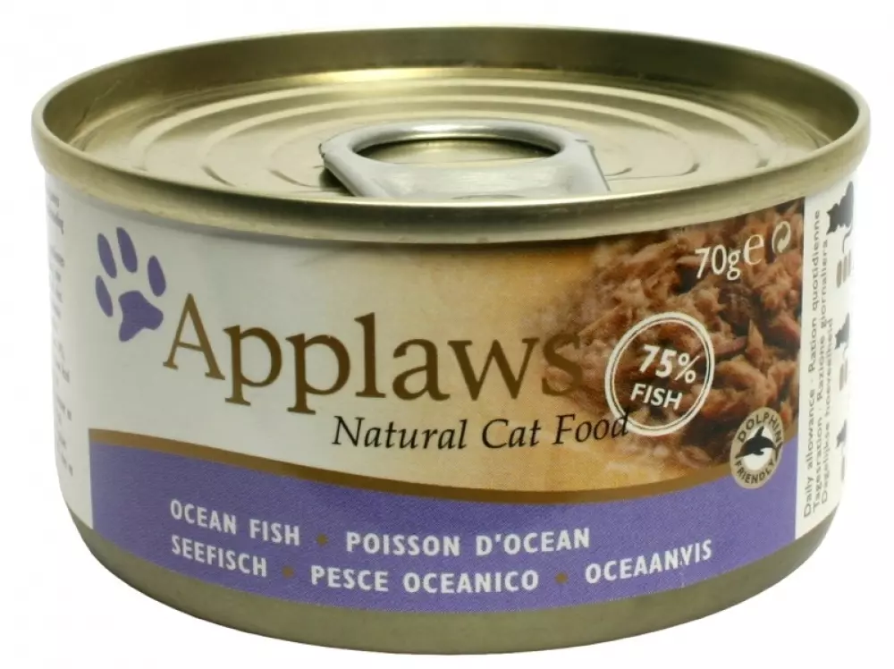 Applaws Katt Ocean Fish 70g, Kattemat, Applaws