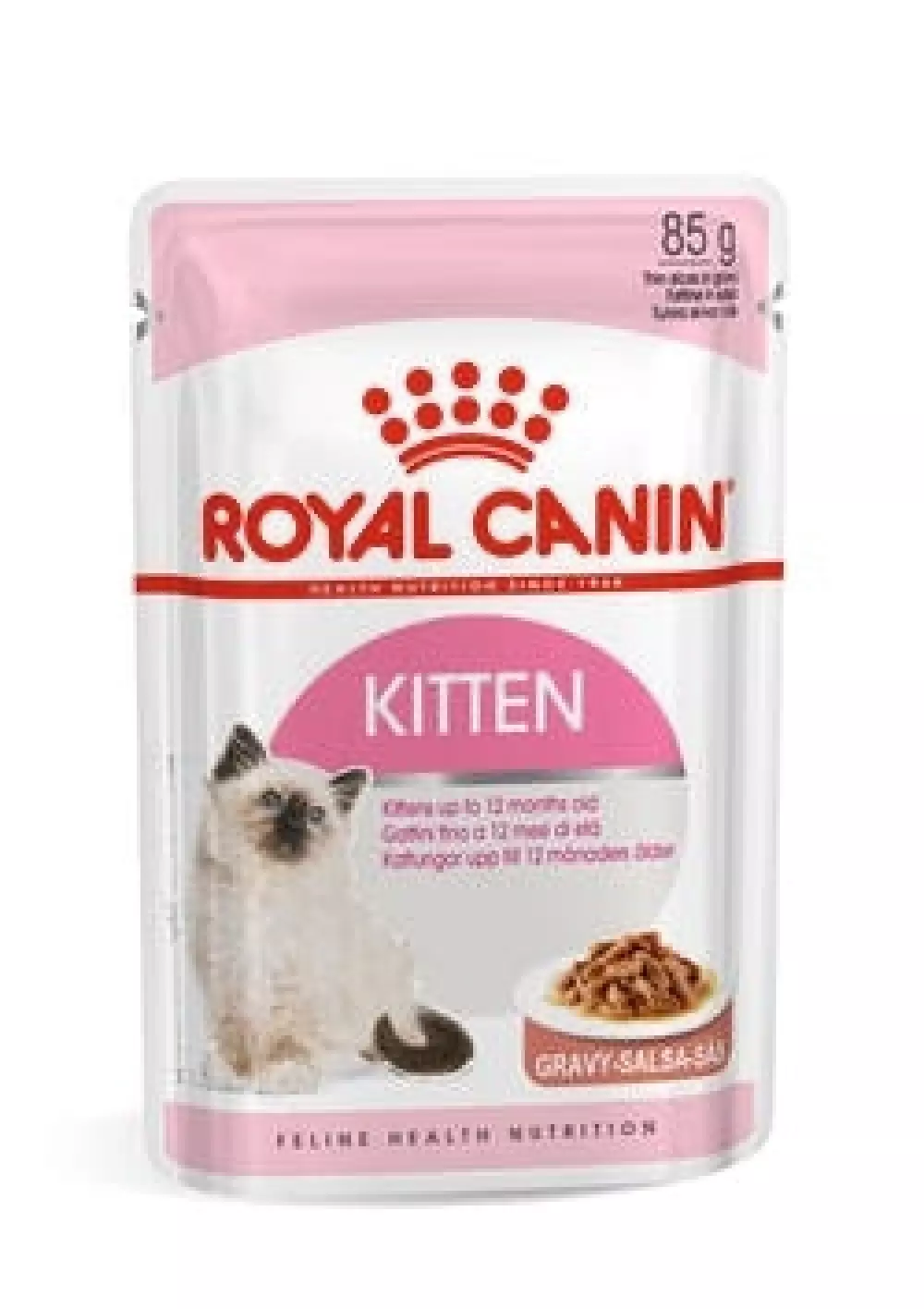 Royal Canin Kitten i saus 12x85g, 9003579308745, Kattemat, Royal Canin, Kitten Gravy 12x85g
