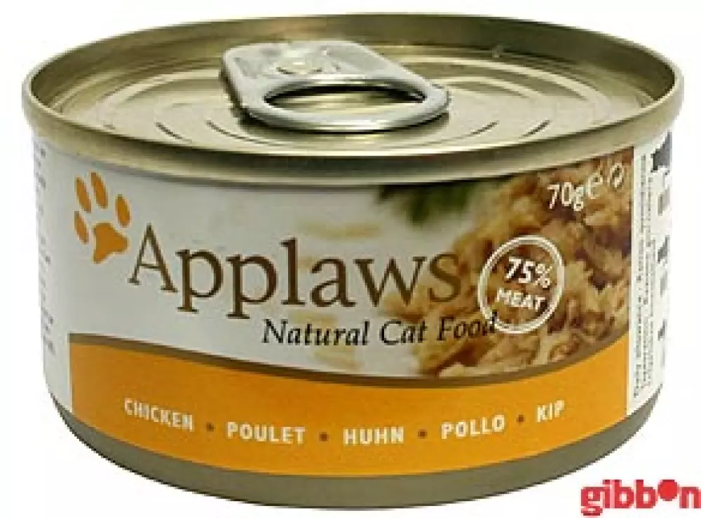 Applaws Katt Chicken Breast 70g, Kattemat, Applaws